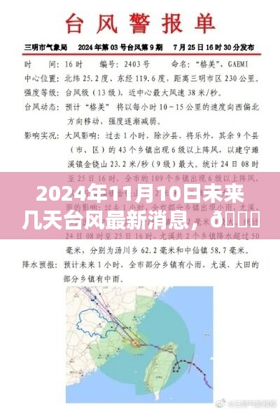 2024年11月10日及未來數(shù)日臺風(fēng)動態(tài)，最新消息與全面解析