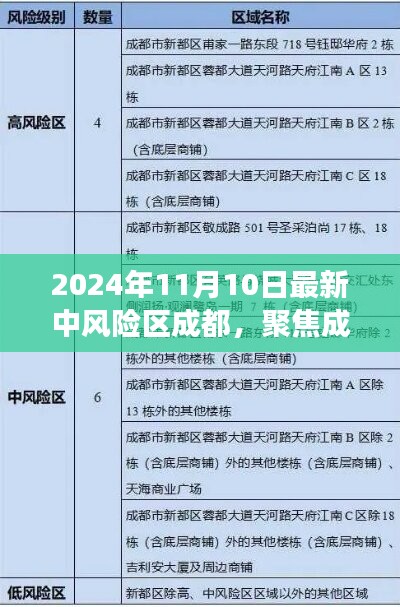 聚焦成都，最新中風險區(qū)解讀與洞察（2024年11月版）