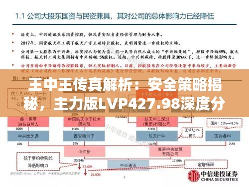 王中王傳真解析：安全策略揭秘，主力版LVP427.98深度分析