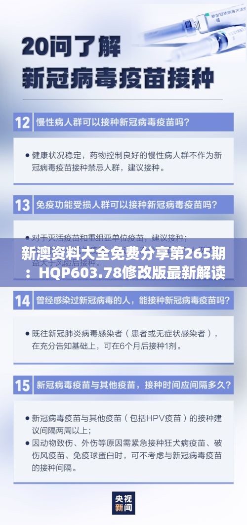 新澳資料大全免費(fèi)分享第265期：HQP603.78修改版最新解讀