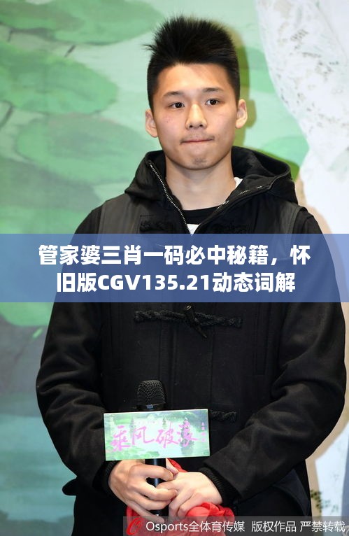 管家婆三肖一碼必中秘籍，懷舊版CGV135.21動態(tài)詞解