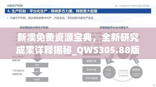 新澳免費資源寶典，全新研究成果詳釋揭秘_QWS305.88版