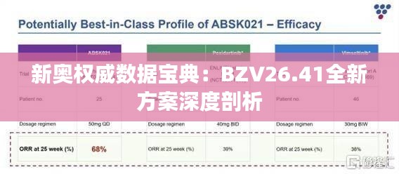 新奧權(quán)威數(shù)據(jù)寶典：BZV26.41全新方案深度剖析