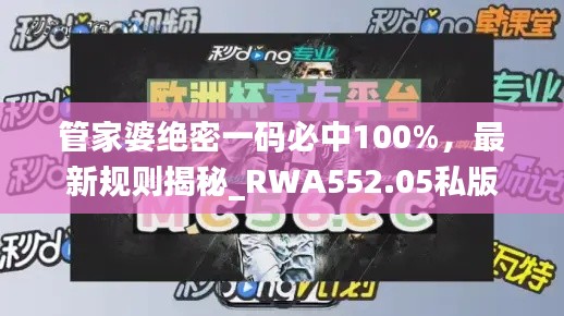 管家婆絕密一碼必中100%，最新規(guī)則揭秘_RWA552.05私版