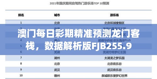 澳門每日彩期精準(zhǔn)預(yù)測(cè)龍門客棧，數(shù)據(jù)解析版FJB255.9