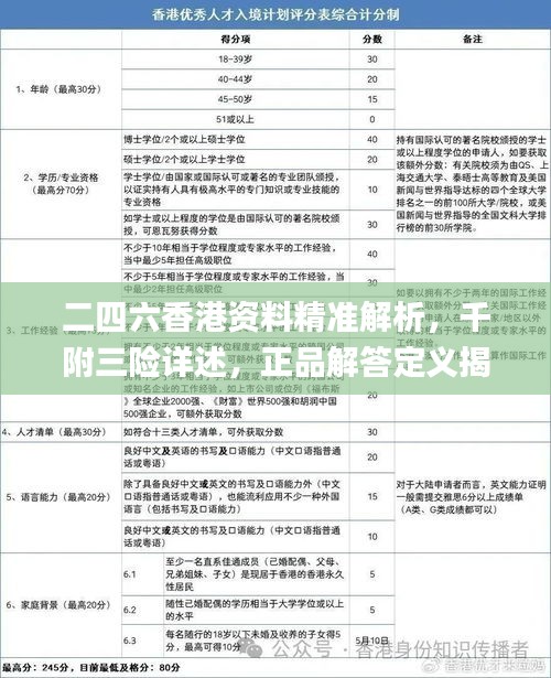 二四六香港資料精準(zhǔn)解析，千附三險詳述，正品解答定義揭示_主力版YCQ557.91