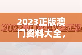 2023正版澳門資料大全，中西結(jié)合神碼MUK711.88