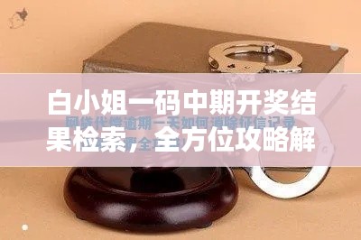 白小姐一碼中期開獎結(jié)果檢索，全方位攻略解讀_IMH650.63開放版