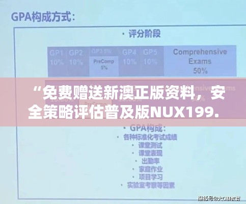 “免費(fèi)贈送新澳正版資料，安全策略評估普及版NUX199.15體驗(yàn)”