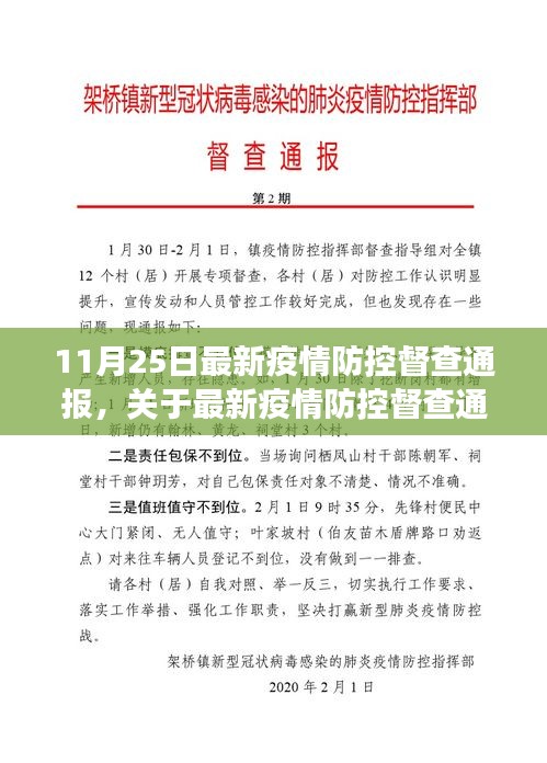 聚焦要點解讀，最新疫情防控督查通報分析（11月25日版）