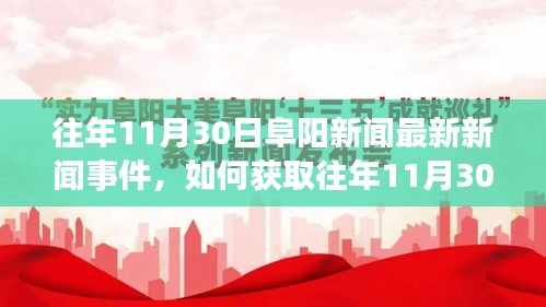 獲取往年11月30日阜陽(yáng)新聞最新事件詳細(xì)步驟指南及新聞回顧