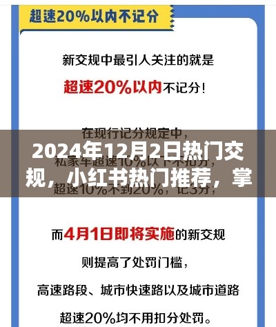 2024年交規(guī)新動(dòng)態(tài)與熱門推薦，小紅書指南助你出行必備