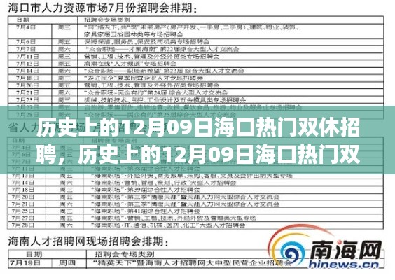 歷史上的12月09日?？跓衢T雙休招聘，歷史上的12月09日?？跓衢T雙休招聘全攻略，一步步教你如何求職成功