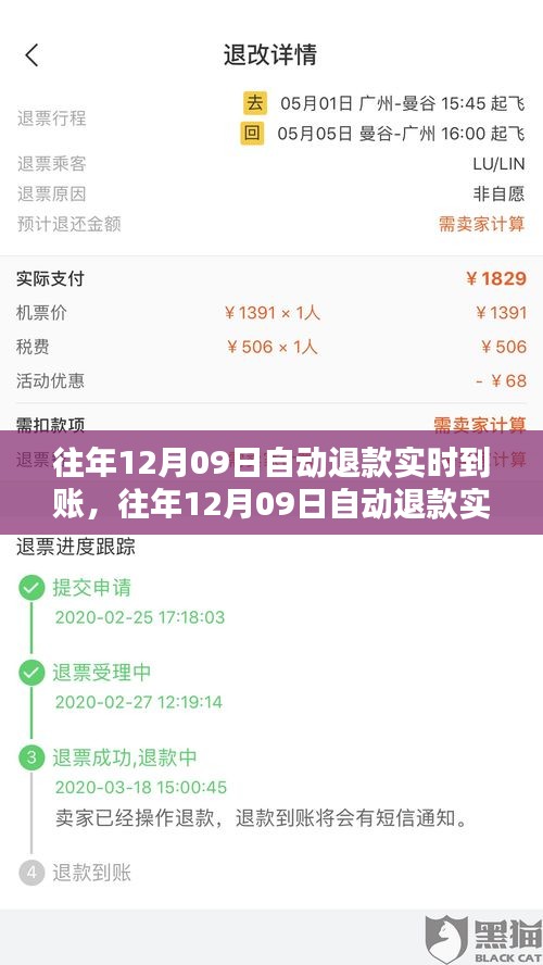 全面評測與深度介紹，歷年12月09日自動退款實時到賬功能詳解