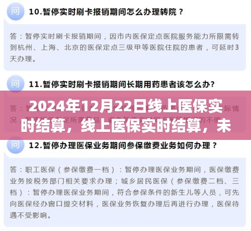 線上醫(yī)保實(shí)時(shí)結(jié)算，未來(lái)醫(yī)療支付的新模式展望