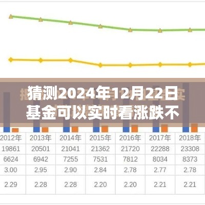 2024年12月22日基金實(shí)時(shí)漲跌預(yù)測(cè)攻略，掌握未來(lái)走勢(shì)，初學(xué)者與進(jìn)階用戶必讀