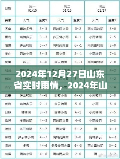 山東省實(shí)時(shí)雨情分析報(bào)告，最新雨情動(dòng)態(tài)（2024年12月27日）