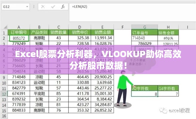 Excel股票分析利器，VLOOKUP助你高效分析股市數(shù)據(jù)！