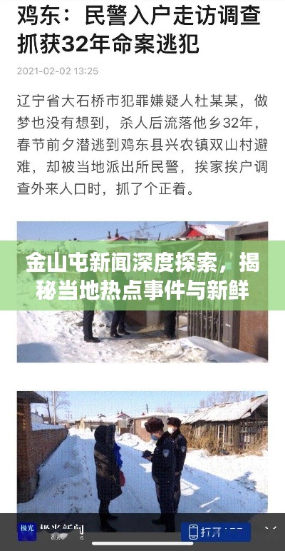 金山屯新聞深度探索，揭秘當?shù)責狳c事件與新鮮資訊