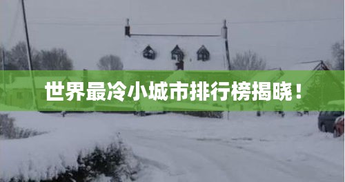 世界最冷小城市排行榜揭曉！