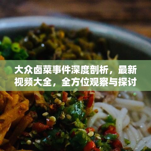 大眾鹵菜事件深度剖析，最新視頻大全，全方位觀察與探討