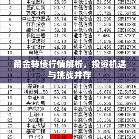 甬金轉(zhuǎn)債行情解析，投資機(jī)遇與挑戰(zhàn)并存