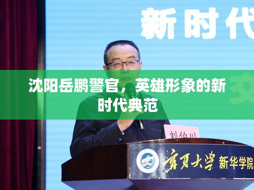 沈陽岳鵬警官，英雄形象的新時代典范