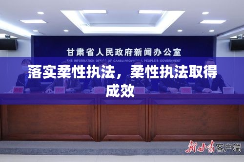 落實(shí)柔性執(zhí)法，柔性執(zhí)法取得成效 