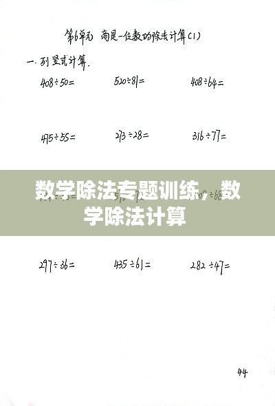 數(shù)學(xué)除法專題訓(xùn)練，數(shù)學(xué)除法計(jì)算 