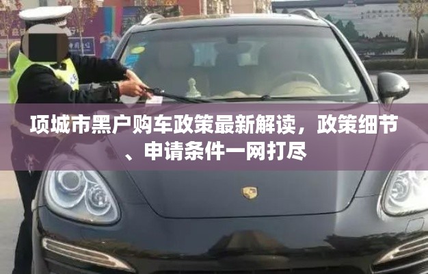 項(xiàng)城市黑戶購車政策最新解讀，政策細(xì)節(jié)、申請條件一網(wǎng)打盡