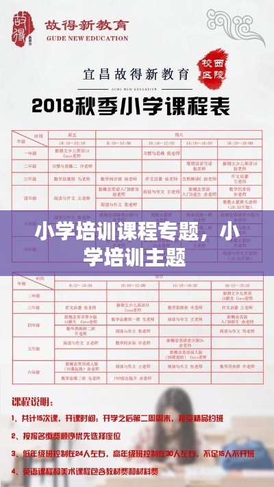 小學(xué)培訓(xùn)課程專題，小學(xué)培訓(xùn)主題 
