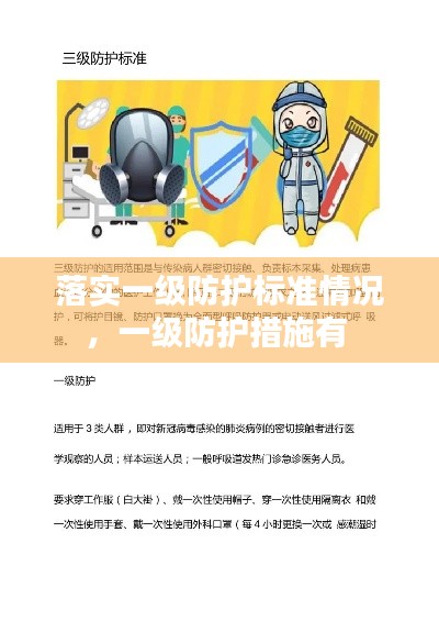落實一級防護標準情況，一級防護措施有 