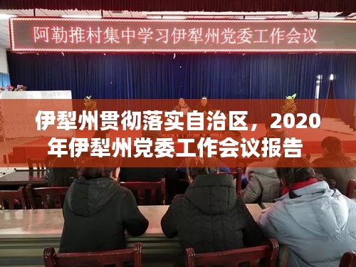 伊犁州貫徹落實(shí)自治區(qū)，2020年伊犁州黨委工作會(huì)議報(bào)告 