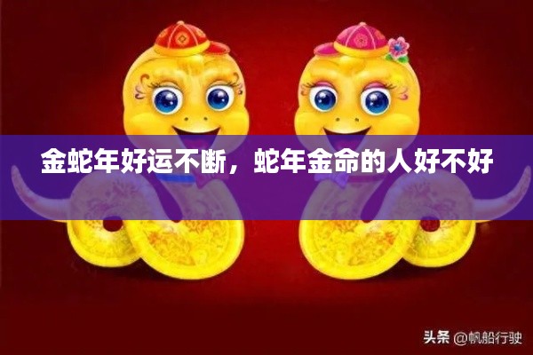 金蛇年好運(yùn)不斷，蛇年金命的人好不好 