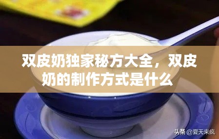 雙皮奶獨家秘方大全，雙皮奶的制作方式是什么 