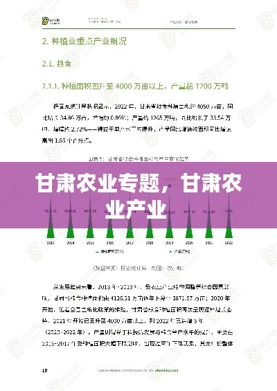 甘肅農(nóng)業(yè)專題，甘肅農(nóng)業(yè)產(chǎn)業(yè) 