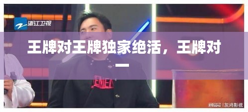 王牌對(duì)王牌獨(dú)家絕活，王牌對(duì)一 
