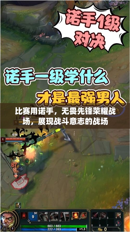 比賽用諾手，無畏先鋒榮耀戰(zhàn)場(chǎng)，展現(xiàn)戰(zhàn)斗意志的戰(zhàn)場(chǎng)