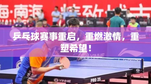 乒乓球賽事重啟，重燃激情，重塑希望！